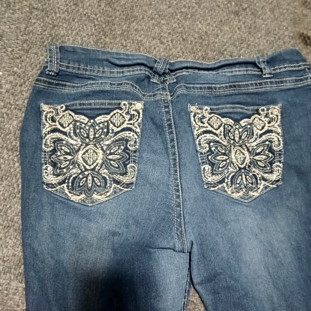 'Faded Glory' Blue design denim jeans